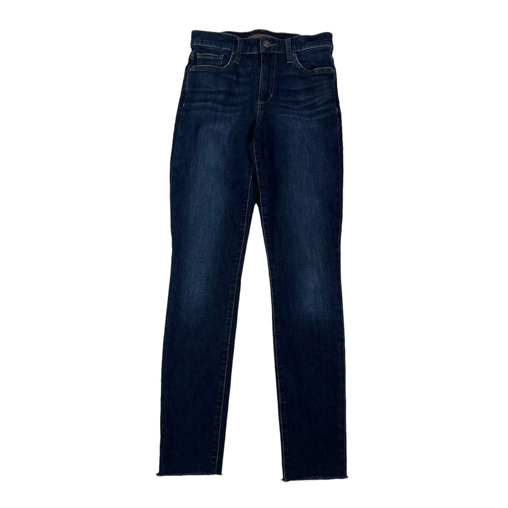 Joe's Jeans Women's Size 25 Mid-Rise Ankle Skinny Raw Hems Jeans‎ 25"Wx27"Inseam